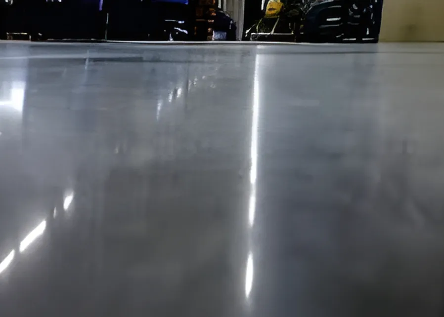 Lapidação - Piso de Concreto 2